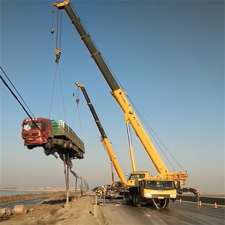 郭河镇吊车怎么吊货车